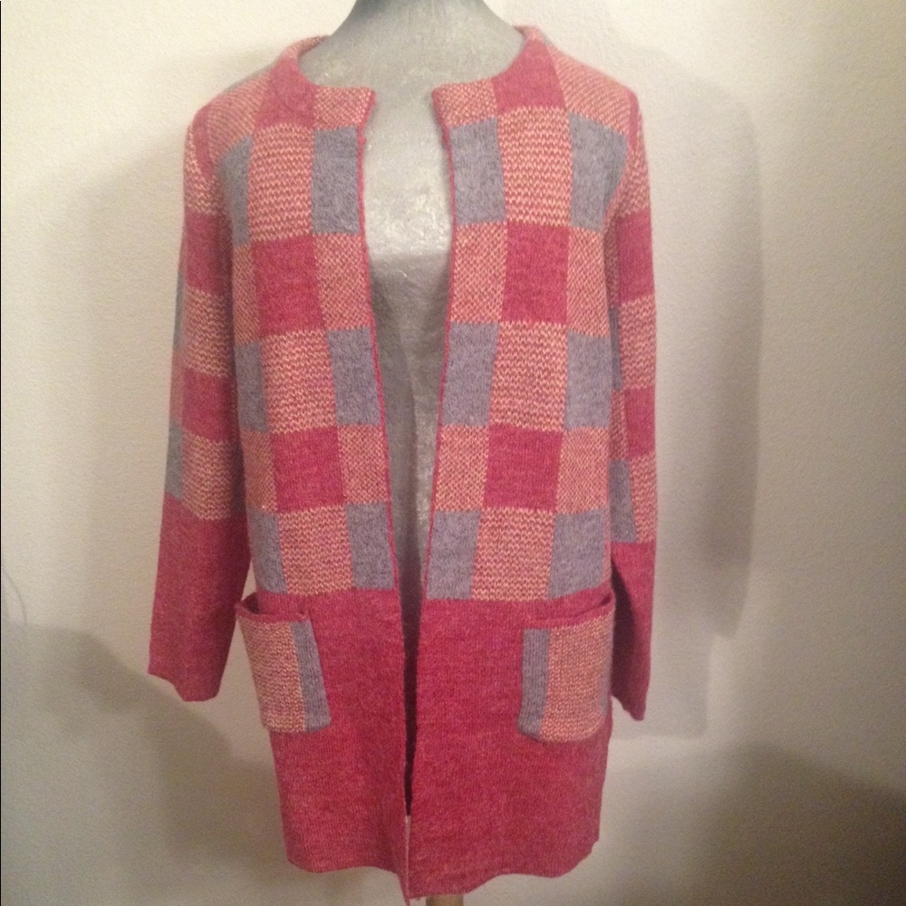 NWT cardigan multi colored